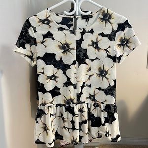 Dynamite Peplum-Style Blouse